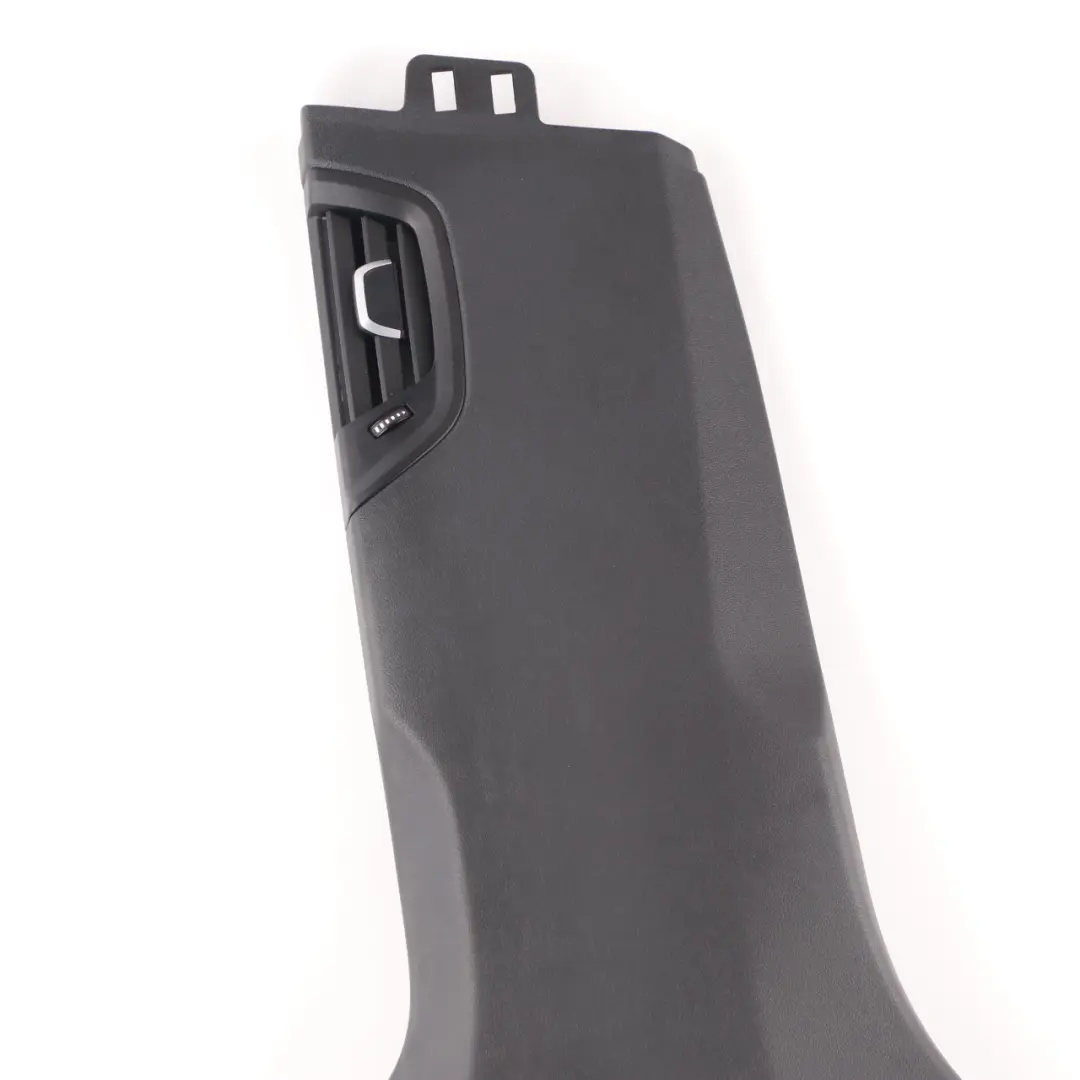Pillar Cover BMW G30 G31 B-Column Trim Bottom Air Vent Left N/S Black 7384531 to with Part number 7419855 Pillar Cover BMW G30 G31 B-Column Trim Bottom Air Vent Left N/S Black 7384531 - SKU 7419855 - Part number 7419855