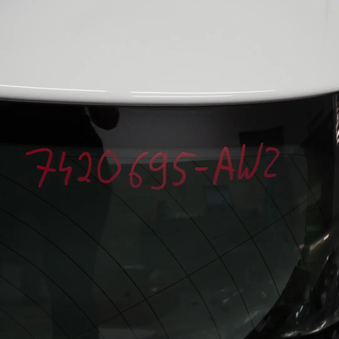  Boot Trunk Lid BMW F20 F21 LCI Rear Tailgate Alpinweiss Alpine White - 300 - SKU 7420695-AW2 - Part number 7420695