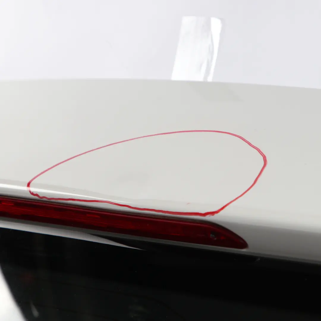 BMW 1 F20 F21 LCI Rear Boot Trunk Lid Tailgate Alpinweiss Alpine White - 300 - SKU 7420695-AW - Part number 7420695