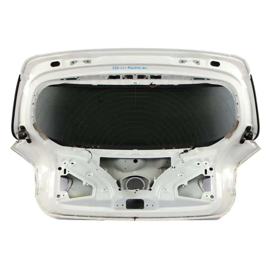 BMW 1 F20 F21 LCI Rear Boot Trunk Lid Tailgate Alpinweiss Alpine White - 300 - SKU 7420695-AW - Part number 7420695