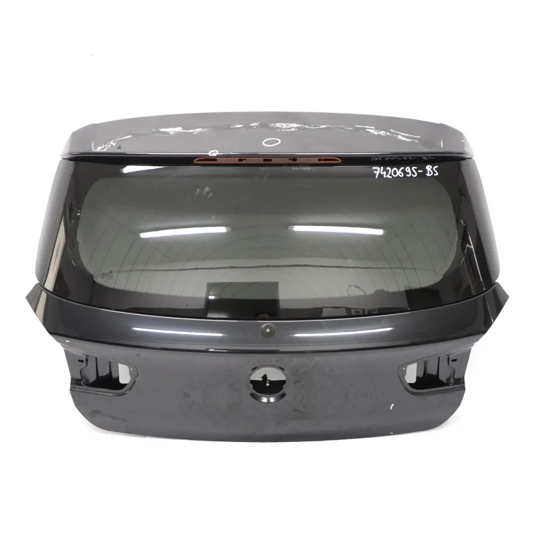 Boot Trunk Lid Tailgate Black Sapphire Metallic - 475 to BMW F20 F21 LCI Rear with Part number 7420695 BMW F20 F21 LCI Rear Boot Trunk Lid Tailgate Black Sapphire Metallic - 475 - SKU 7420695-BS - Part number 7420695