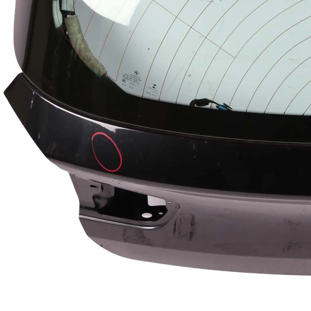 Boot Trunk Lid Tailgate Black Sapphire Metallic - 475 to BMW 1 F20 F21 LCI Rear with Part number 7420695 BMW 1 F20 F21 LCI Rear Boot Trunk Lid Tailgate Black Sapphire Metallic - 475 - SKU 7420695-BS1 - Part number 7420695