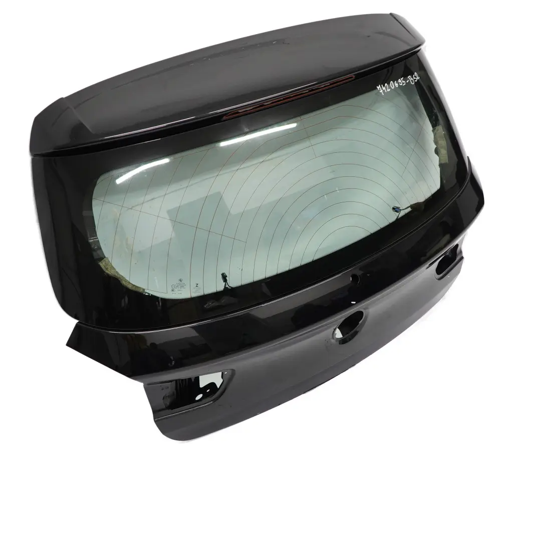 Boot Trunk Lid Tailgate Black Sapphire - 475 to BMW F20 F21 LCI Rear with Part number 7420695 BMW F20 F21 LCI Rear Boot Trunk Lid Tailgate Black Sapphire - 475 - SKU 7420695-BS2 - Part number 7420695