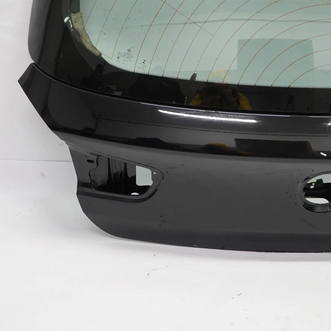 Boot Trunk Lid Tailgate Black Sapphire - 475 to BMW F20 F21 LCI Rear with Part number 7420695 BMW F20 F21 LCI Rear Boot Trunk Lid Tailgate Black Sapphire - 475 - SKU 7420695-BS2 - Part number 7420695