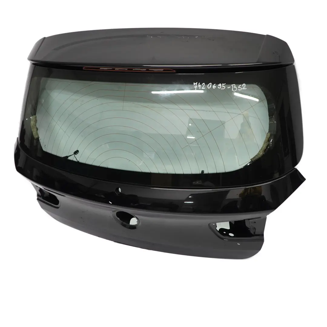 Boot Trunk Lid Tailgate Black Sapphire - 475 to BMW F20 F21 LCI Rear with Part number 7420695 BMW F20 F21 LCI Rear Boot Trunk Lid Tailgate Black Sapphire - 475 - SKU 7420695-BS2 - Part number 7420695