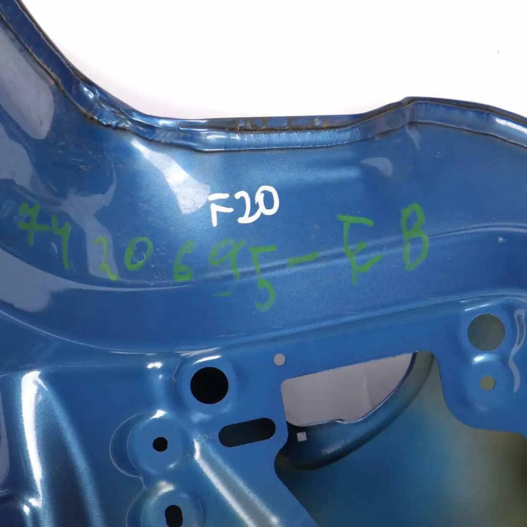 Boot Trunk Lid BMW F20 F21 LCI Rear Tailgate Estoril Blue Metallic - B45 - SKU 7420695-EB - Part number 7420695