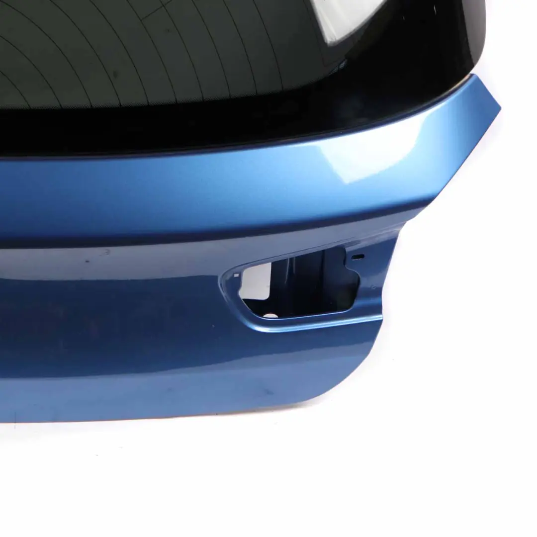 Boot Trunk Lid BMW F20 F21 LCI Rear Tailgate Estoril Blue Metallic - B45 to with Part number 7420695 Boot Trunk Lid BMW F20 F21 LCI Rear Tailgate Estoril Blue Metallic - B45 - SKU 7420695-EB - Part number 7420695