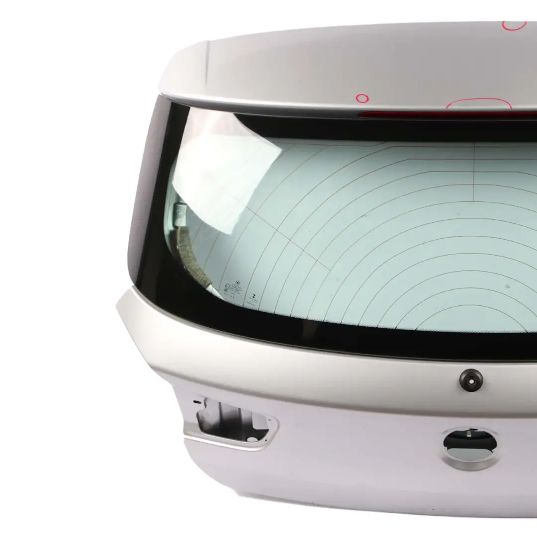 BMW 1 F20 F21 LCI Rear Boot Trunk Lid Tailgate Glacier Silver Metallic - A83 - SKU 7420695-GSB - Part number 7420695