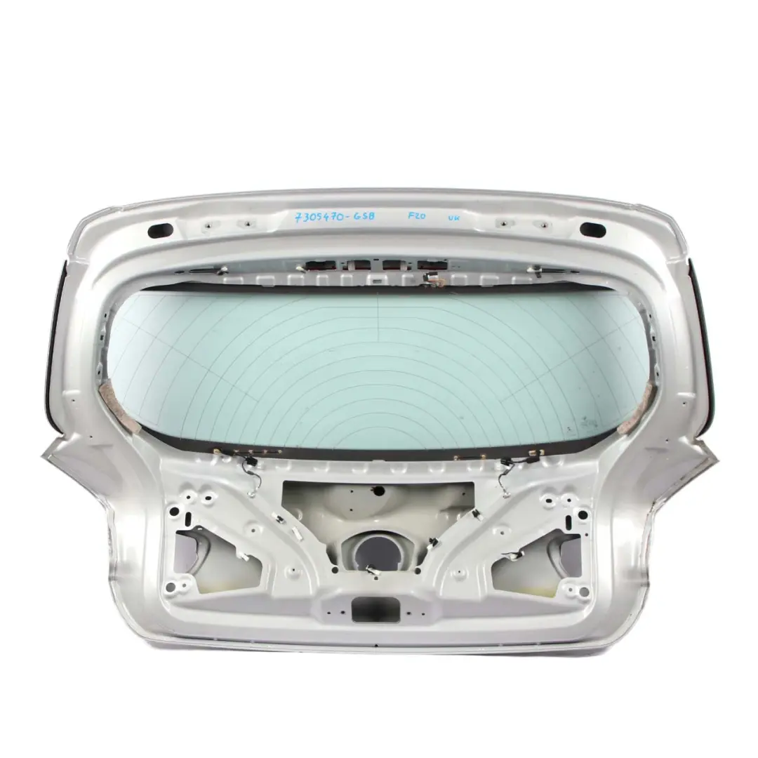 Boot Trunk Lid Tailgate Glacier Silver Metallic - A83 to BMW 1 F20 F21 LCI Rear with Part number 7420695 BMW 1 F20 F21 LCI Rear Boot Trunk Lid Tailgate Glacier Silver Metallic - A83 - SKU 7420695-GSB - Part number 7420695