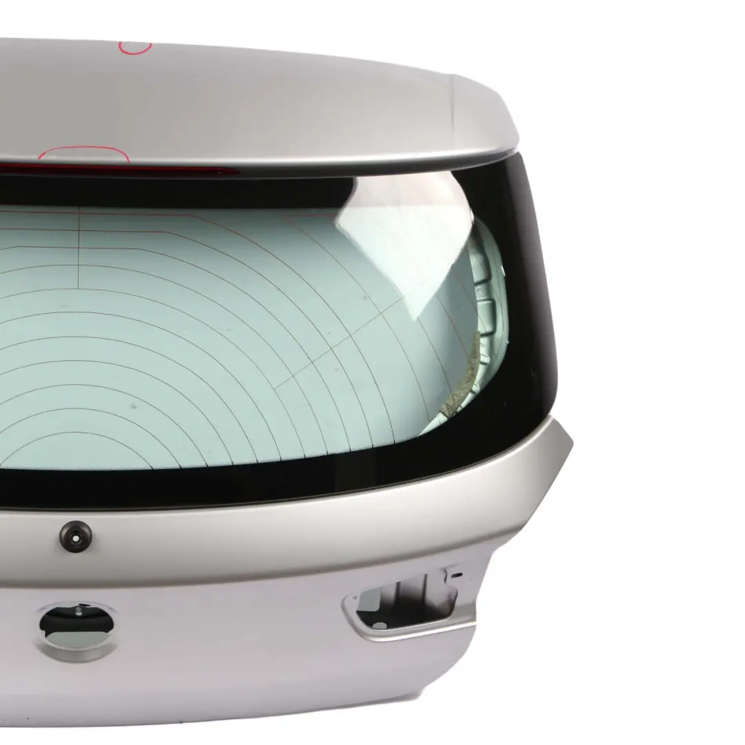 BMW 1 F20 F21 LCI Rear Boot Trunk Lid Tailgate Glacier Silver Metallic - A83 - SKU 7420695-GSB - Part number 7420695