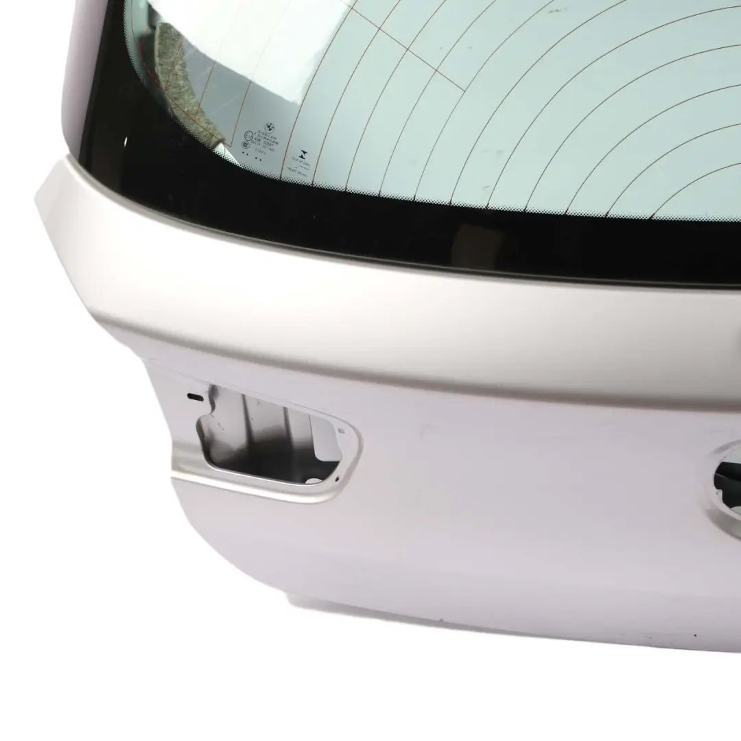 BMW 1 F20 F21 LCI Rear Boot Trunk Lid Tailgate Glacier Silver Metallic - A83 - SKU 7420695-GSB - Part number 7420695