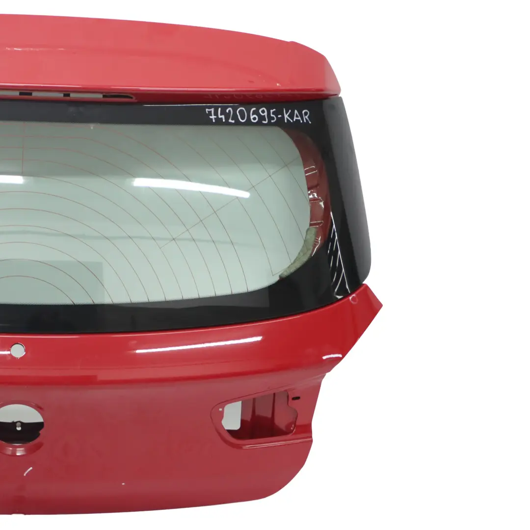 Boot Trunk Lid Tailgate Karmesinrot Crimson Red - A61 to BMW F20 F21 LCI Rear with Part number 7420695 BMW F20 F21 LCI Rear Boot Trunk Lid Tailgate Karmesinrot Crimson Red - A61 - SKU 7420695-KAR - Part number 7420695