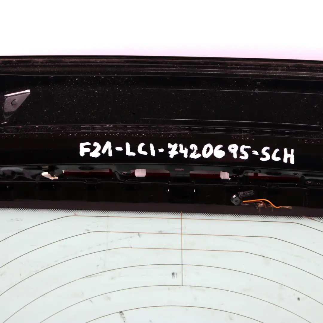 Boot Trunk Lid Tailgate Schwarz 2 Black - 668 to BMW F20 F21 LCI Rear with Part number 7420695 BMW F20 F21 LCI Rear Boot Trunk Lid Tailgate Schwarz 2 Black - 668 - SKU 7420695-SCH - Part number 7420695