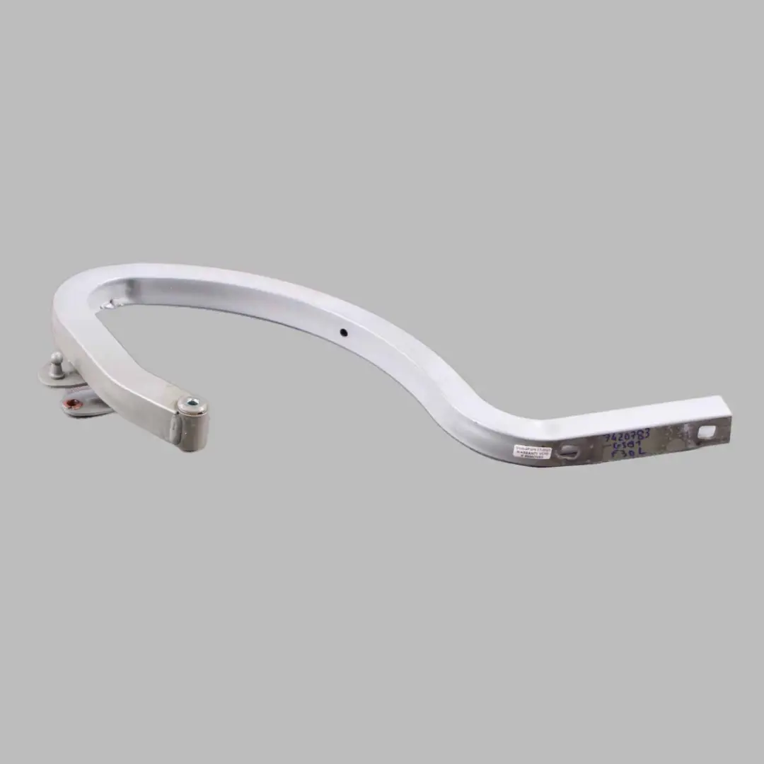 Boot Lid Hinge Left N/S Trunk Lid Tailgate Hinge Arm Glacier Silber A83 to BMW F30 with Part number 7420783 BMW F30 Boot Lid Hinge Left N/S Trunk Lid Tailgate Hinge Arm Glacier Silber A83 - SKU 7420783-GSB1 - Part number 7420783