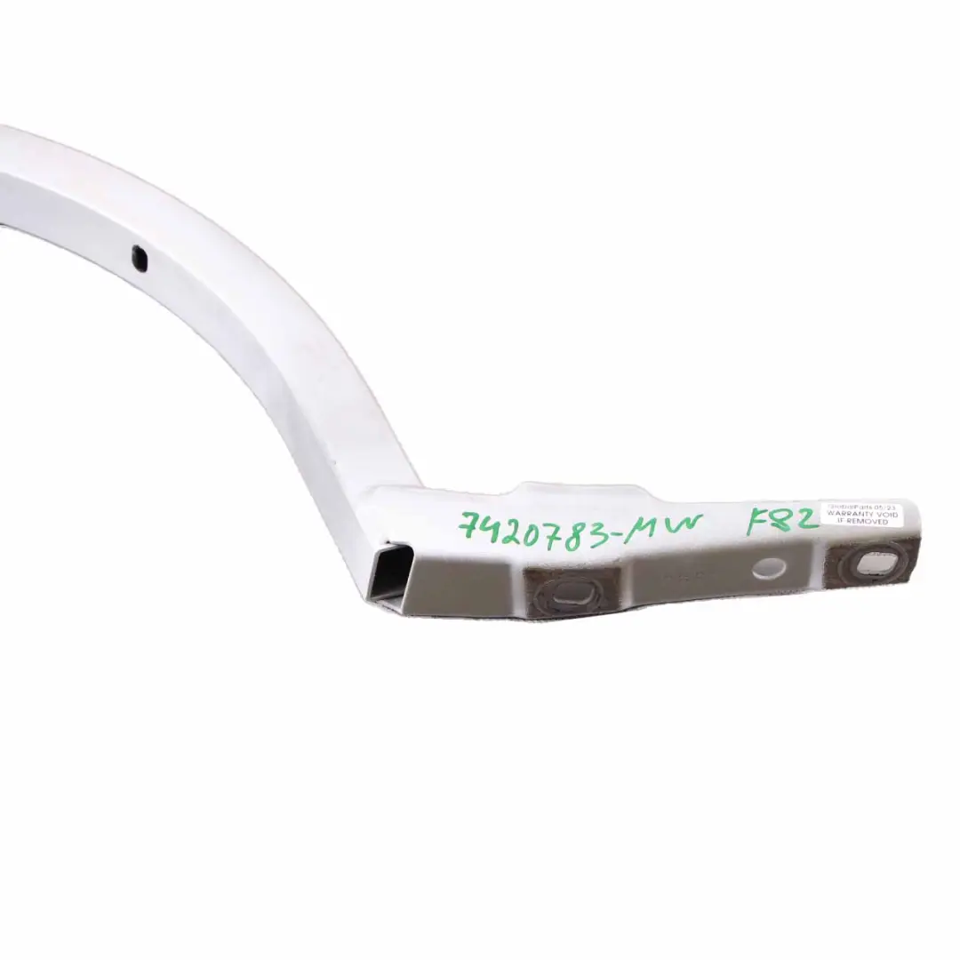  Trunk Hinge BMW F30 F32 Left N/S Boot Lid Tailgate Mineral White Metallic - A96 - SKU 7420783-MW - Part number 7420783