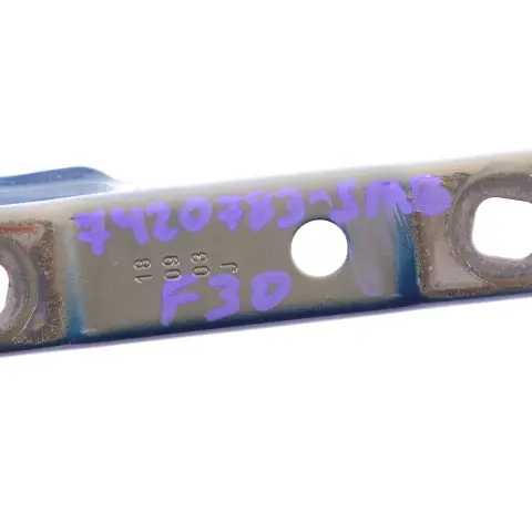 Trunk Lid Tailgate Hinge Left N/S San Marino Blue B51 to BMW F30 F30 F82 with Part number 7420783 BMW F30 F30 F82 Trunk Lid Tailgate Hinge Left N/S San Marino Blue B51 - SKU 7420783-SMB - Part number 7420783