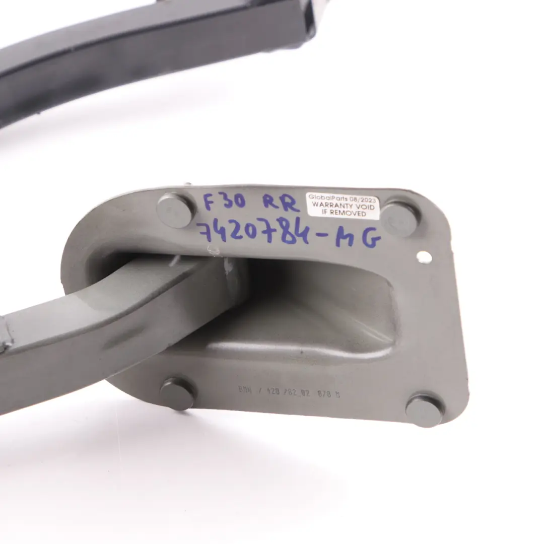 BMW F30 Bisagra maletero Bisagra derecha maletero Gris mineral metalizado B39 - SKU 7420784-MG - Número de pieza 7420784