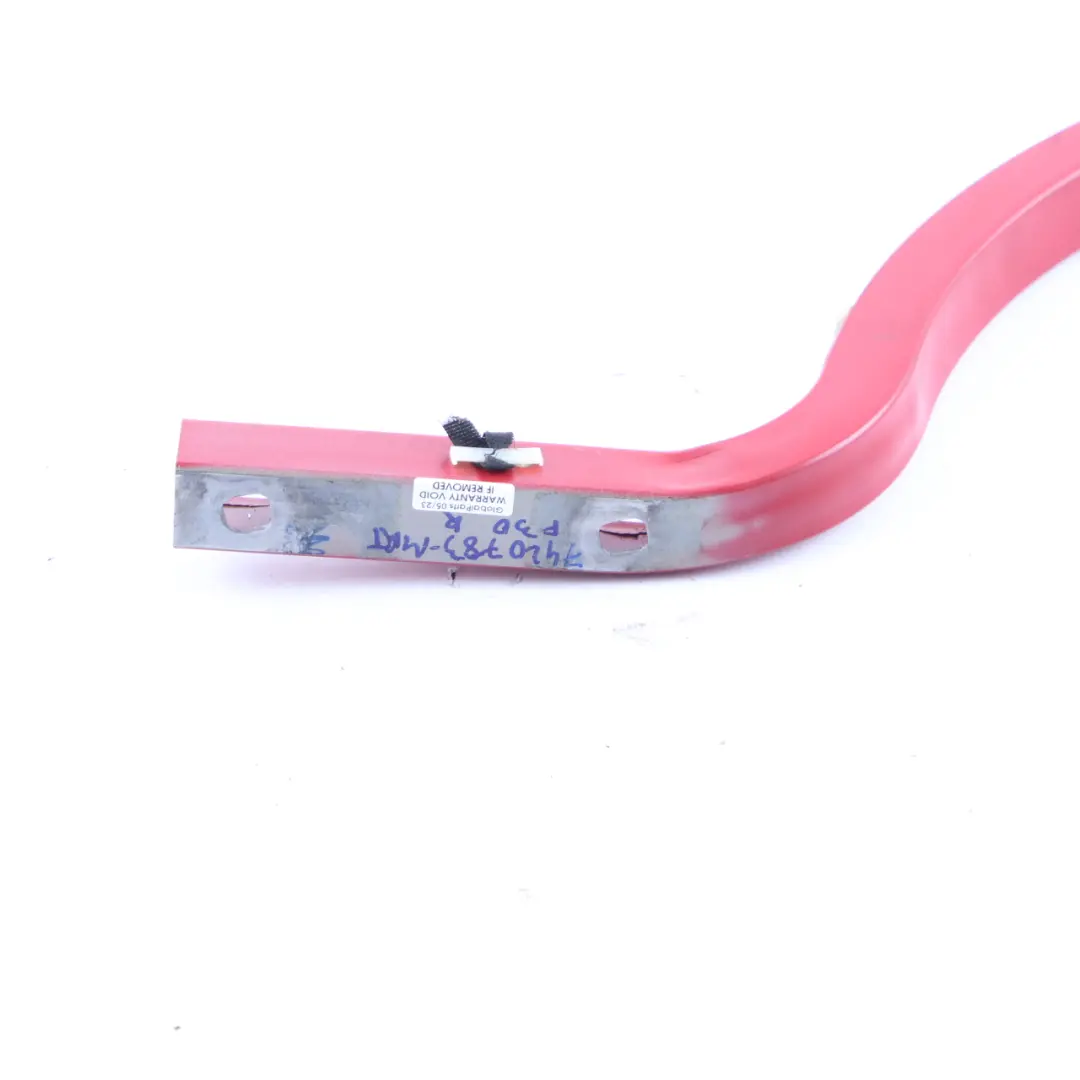 BMW F30 F32 Kofferraumscharnier Rechts Heckklappe Melbourne Rot Metallic - A75 - SKU 7420784-MRT - Teilenummer 7420784