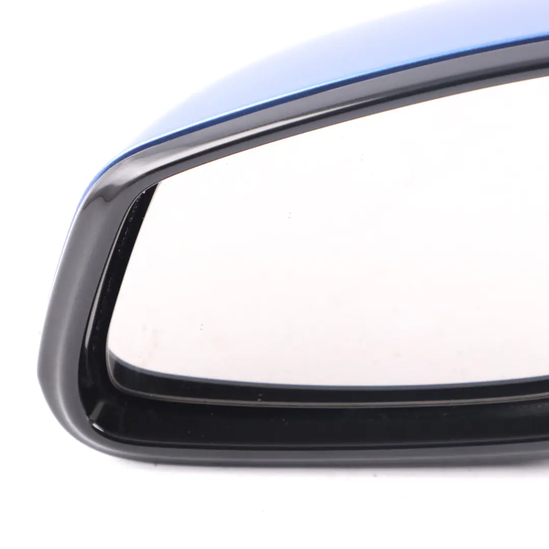 Wing Mirror Door Left N/S Estoril Blue Metallic - B45 to BMW F46 with Part number 7421475 BMW F46 Wing Mirror Door Left N/S Estoril Blue Metallic - B45 - SKU 7421475-EB - Part number 7421475