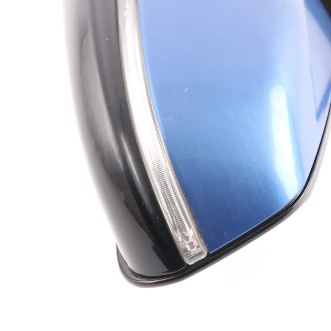 Wing Mirror Door Left N/S Estoril Blue Metallic - B45 to BMW F46 with Part number 7421475 BMW F46 Wing Mirror Door Left N/S Estoril Blue Metallic - B45 - SKU 7421475-EB - Part number 7421475