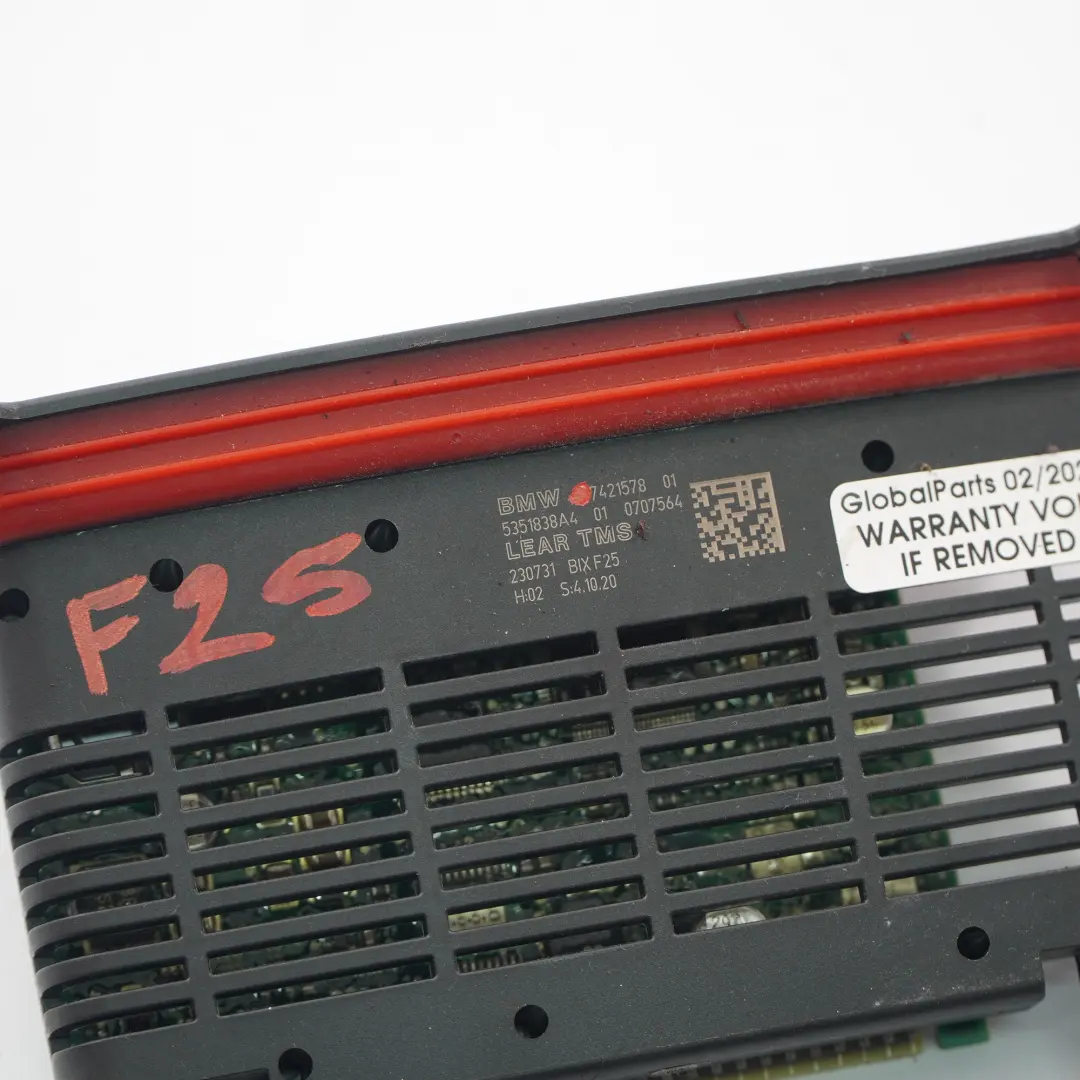 Module Phares Xenon Unité de contrôle des phares Lear TMS pour BMW X3 F25 à propos du numéro de pièce 7421578 BMW X3 F25 Module Phares Xenon Unité de contrôle des phares Lear TMS - SKU 7421578 - Numéro de pièce 7421578