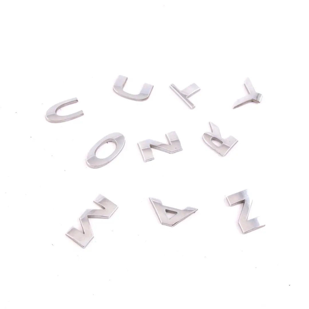 Emblema Maletero Trasero Letras en el Maletero para Mini F60 Countryman con número de pieza 7421909 Mini F60 Countryman Emblema Maletero Trasero Letras en el Maletero - SKU 7421909 - Número de pieza 7421909