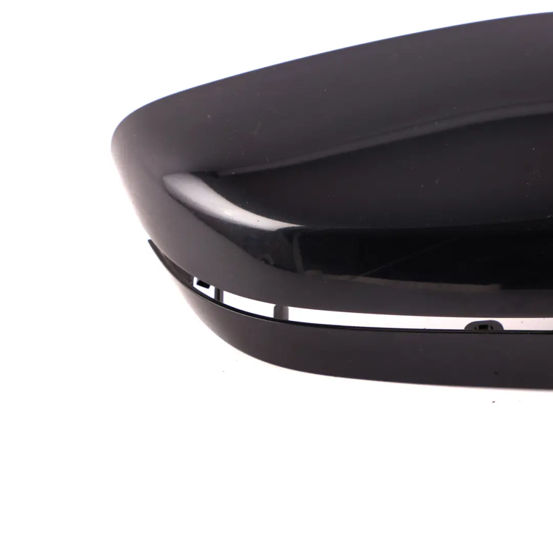 Mirror Case BMW G30 G31 Wing Cover Trim Right O/S Black Sapphire - 475 to with Part number 7422792 Mirror Case BMW G30 G31 Wing Cover Trim Right O/S Black Sapphire - 475 - SKU 7422792-BS - Part number 7422792