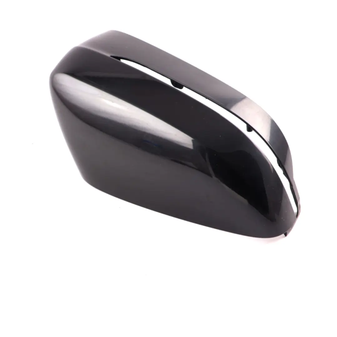 Mirror Case BMW G30 G31 Wing Cover Trim Right O/S Black Sapphire - 475 to with Part number 7422792 Mirror Case BMW G30 G31 Wing Cover Trim Right O/S Black Sapphire - 475 - SKU 7422792-BS - Part number 7422792