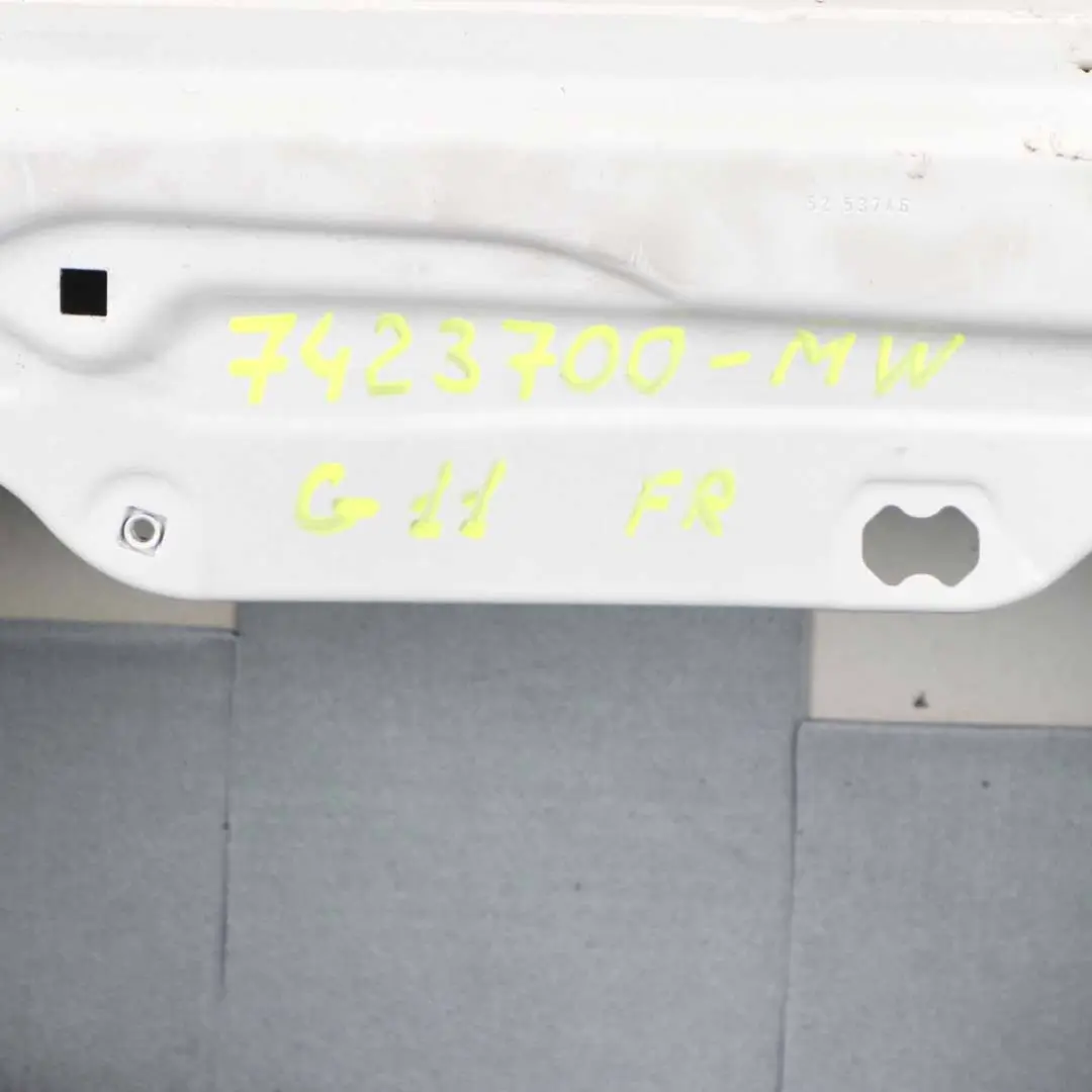 Aluminium Door Front Right O/S Mineral White Metallic - A96 to BMW G11 G12 with Part number 7423700 BMW G11 G12 Aluminium Door Front Right O/S Mineral White Metallic - A96 - SKU 7423700-MW - Part number 7423700