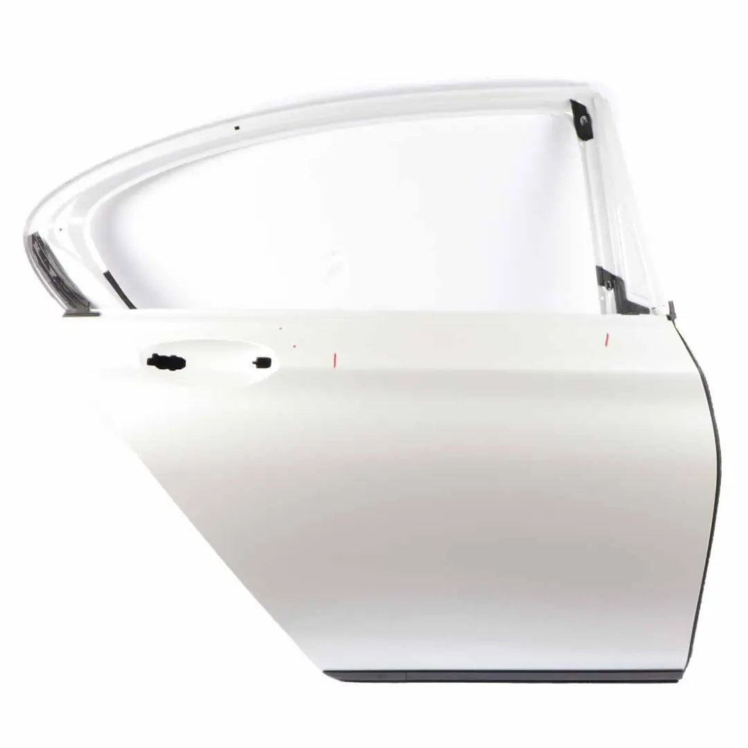 Aluminium Door Rear Right O/S Mineral White Metallic - A96 to BMW G11 G12 with Part number 7423704 BMW G11 G12 Aluminium Door Rear Right O/S Mineral White Metallic - A96 - SKU 7423704-MW - Part number 7423704