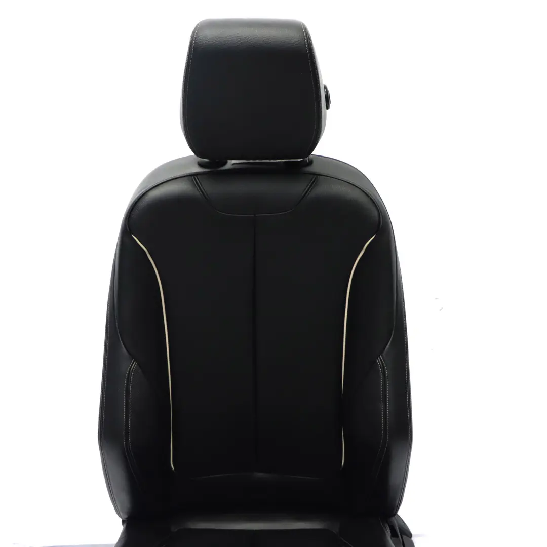  Front Seat BMW F30 F31 LCI Left N/S M-Sport Heated Black Leather Oyster Dark - SKU 7424223 - Part number 7424223