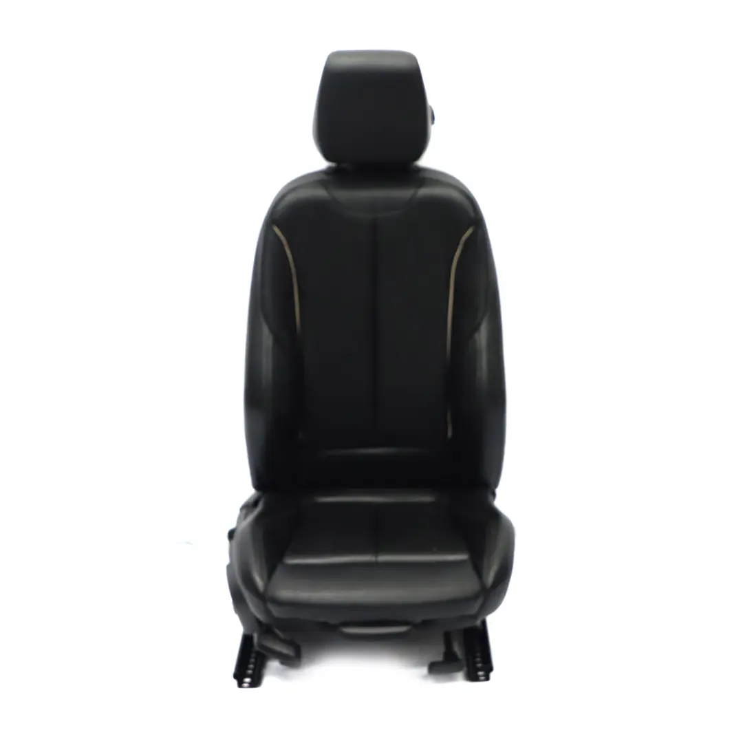 Asiento Delantero BMW F30 LCI Derecho M-Sport Calefaccionado Cuero Negro Oyster para con número de pieza 7424224 Asiento Delantero BMW F30 LCI Derecho M-Sport Calefaccionado Cuero Negro Oyster - SKU 7424224 - Número de pieza 7424224