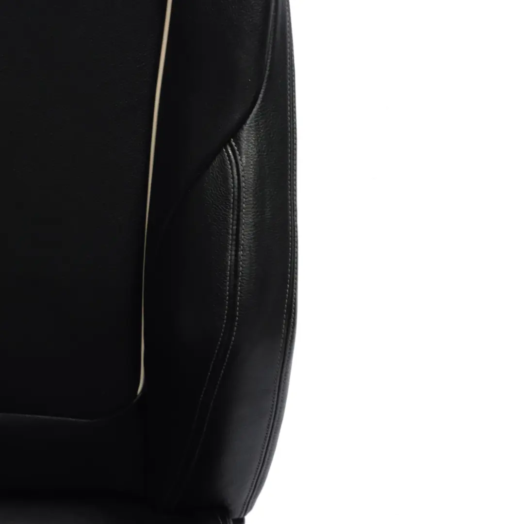  Vordersitz BMW F30 F31 LCI Rechts M-Sport Beheizt Schwarz Leder Oyster Dark - SKU 7424224 - Teilenummer 7424224