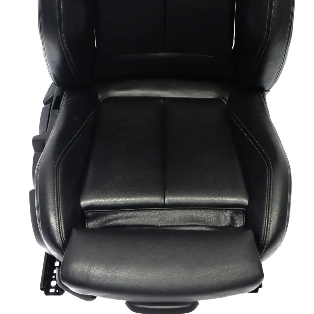  Vordersitz BMW F30 F31 LCI Rechts M-Sport Beheizt Schwarz Leder Oyster Dark - SKU 7424224 - Teilenummer 7424224