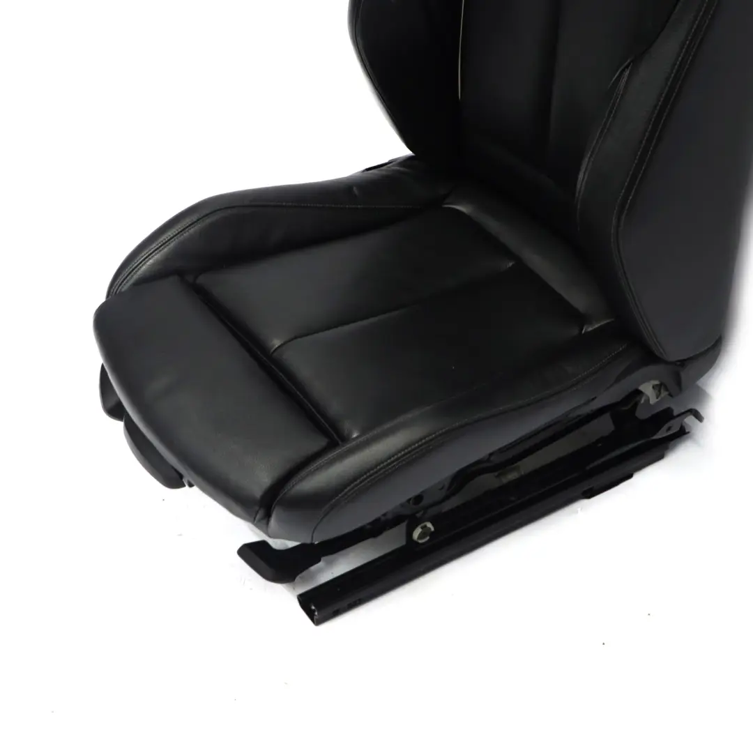  Vordersitz BMW F30 F31 LCI Rechts M-Sport Beheizt Schwarz Leder Oyster Dark - SKU 7424224 - Teilenummer 7424224