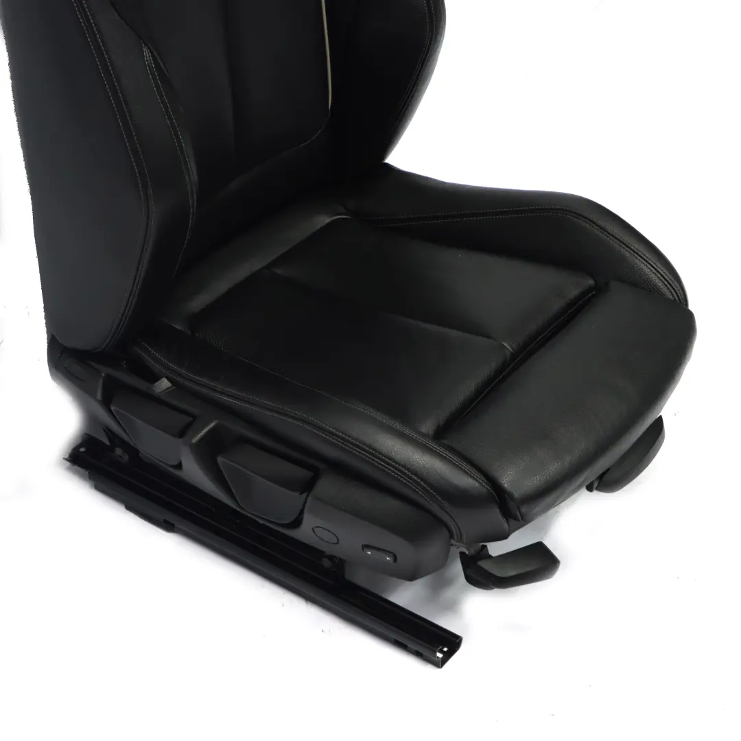 Asiento Delantero BMW F30 LCI Derecho M-Sport Calefaccionado Cuero Negro Oyster para con número de pieza 7424224 Asiento Delantero BMW F30 LCI Derecho M-Sport Calefaccionado Cuero Negro Oyster - SKU 7424224 - Número de pieza 7424224
