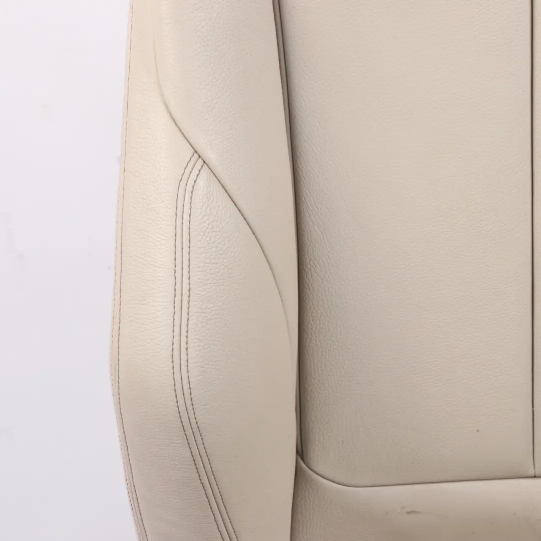 Leather Front Left N/S Seat Oyster Interior to BMW F30 F31 F34 F36 LCI M Sport with Part number 7424225 BMW F30 F31 F34 F36 LCI M Sport Leather Front Left N/S Seat Oyster Interior - SKU 7424225 - Part number 7424225