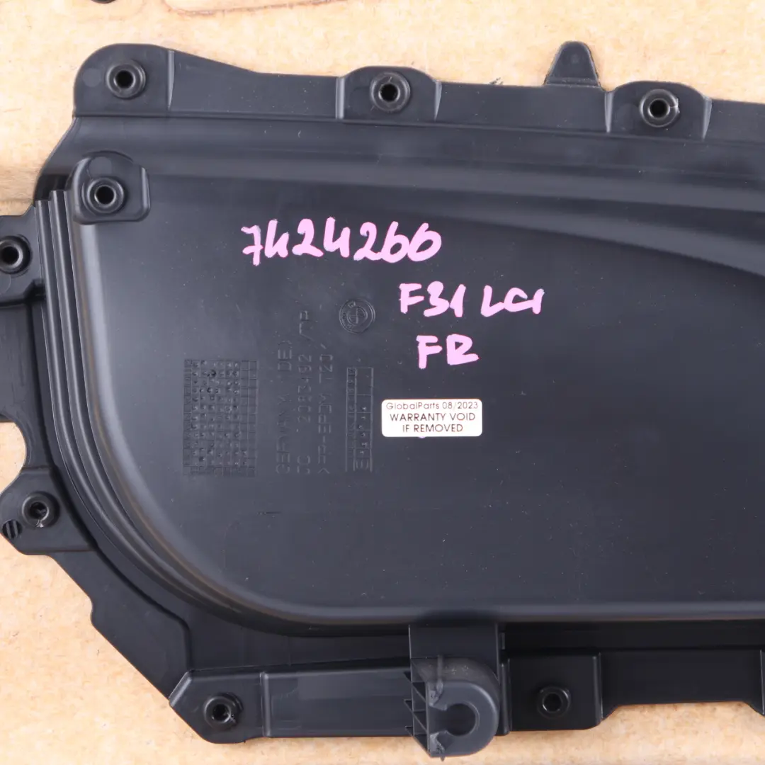  Door Card BMW F30 F31 LCI Front Right O/S Lining Panel Fabric Corner Akzent Grey - SKU 7424266 - Part number 7424266