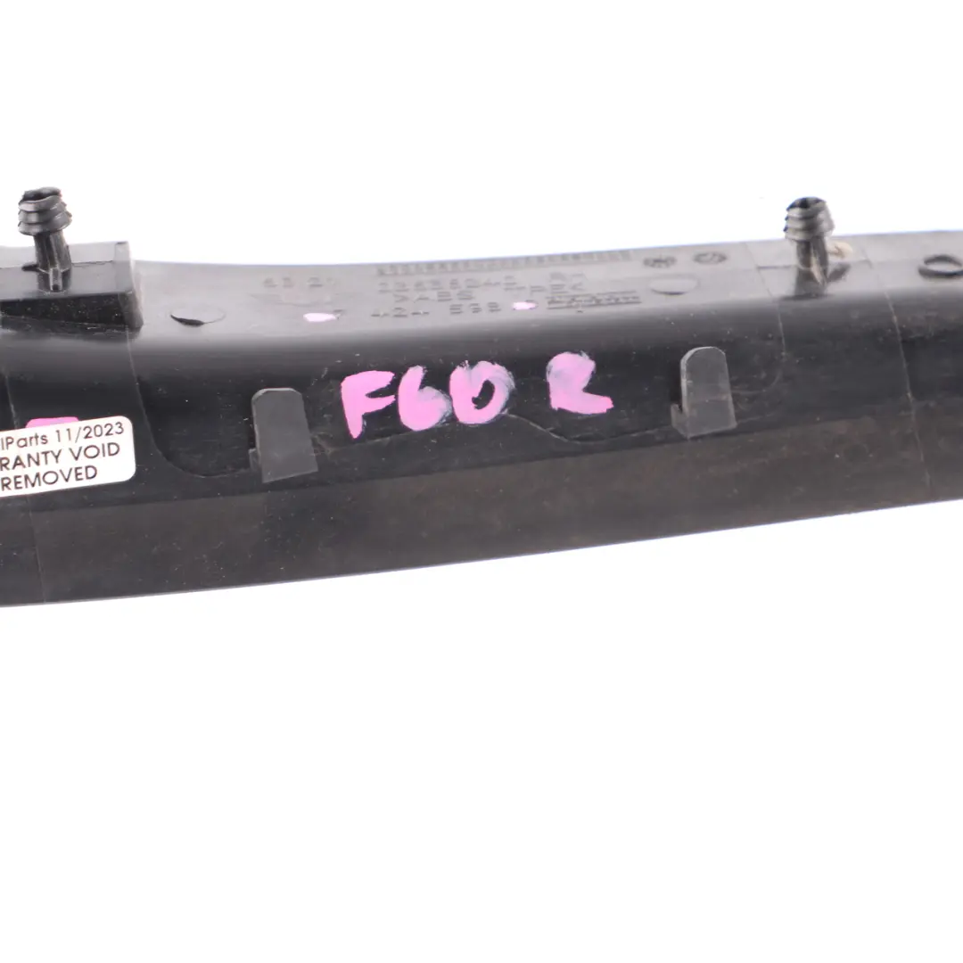 Mini F60 Trunk Lid Trim Gutter Strip Lamp Cover Panel Rear Right O/S - SKU 7424598 - Part number 7424598