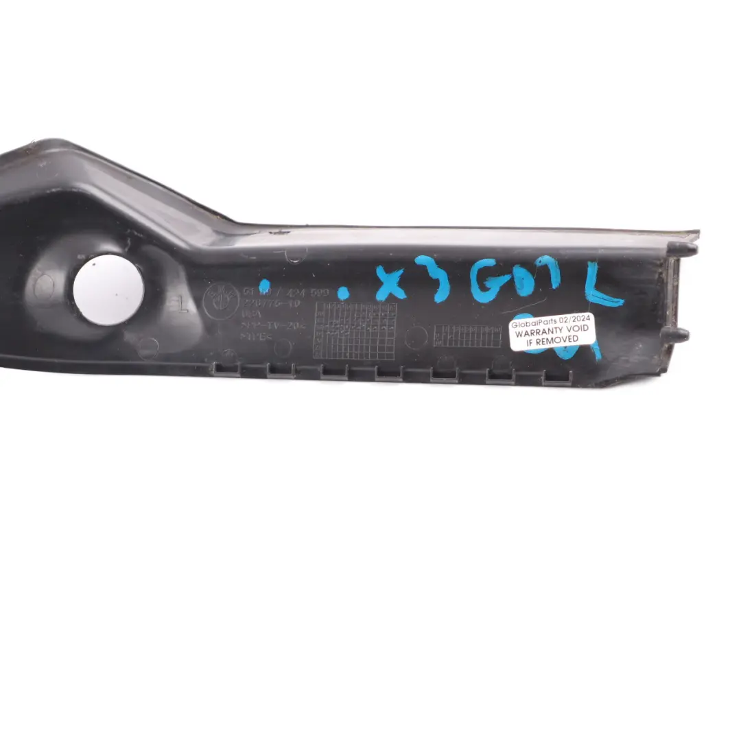 BMW X3 G01 Joint De Gouttière De Hayon Arrière Gauche - SKU 7424599 - Numéro de pièce 7424599