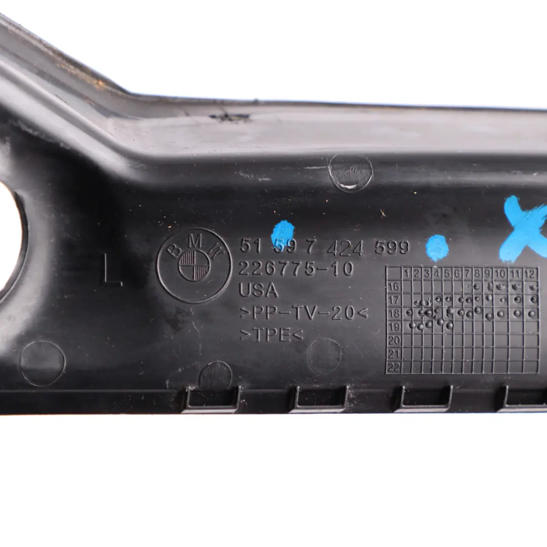 Joint De Gouttière De Hayon Arrière Gauche pour BMW X3 G01 à propos du numéro de pièce 7424599 BMW X3 G01 Joint De Gouttière De Hayon Arrière Gauche - SKU 7424599 - Numéro de pièce 7424599