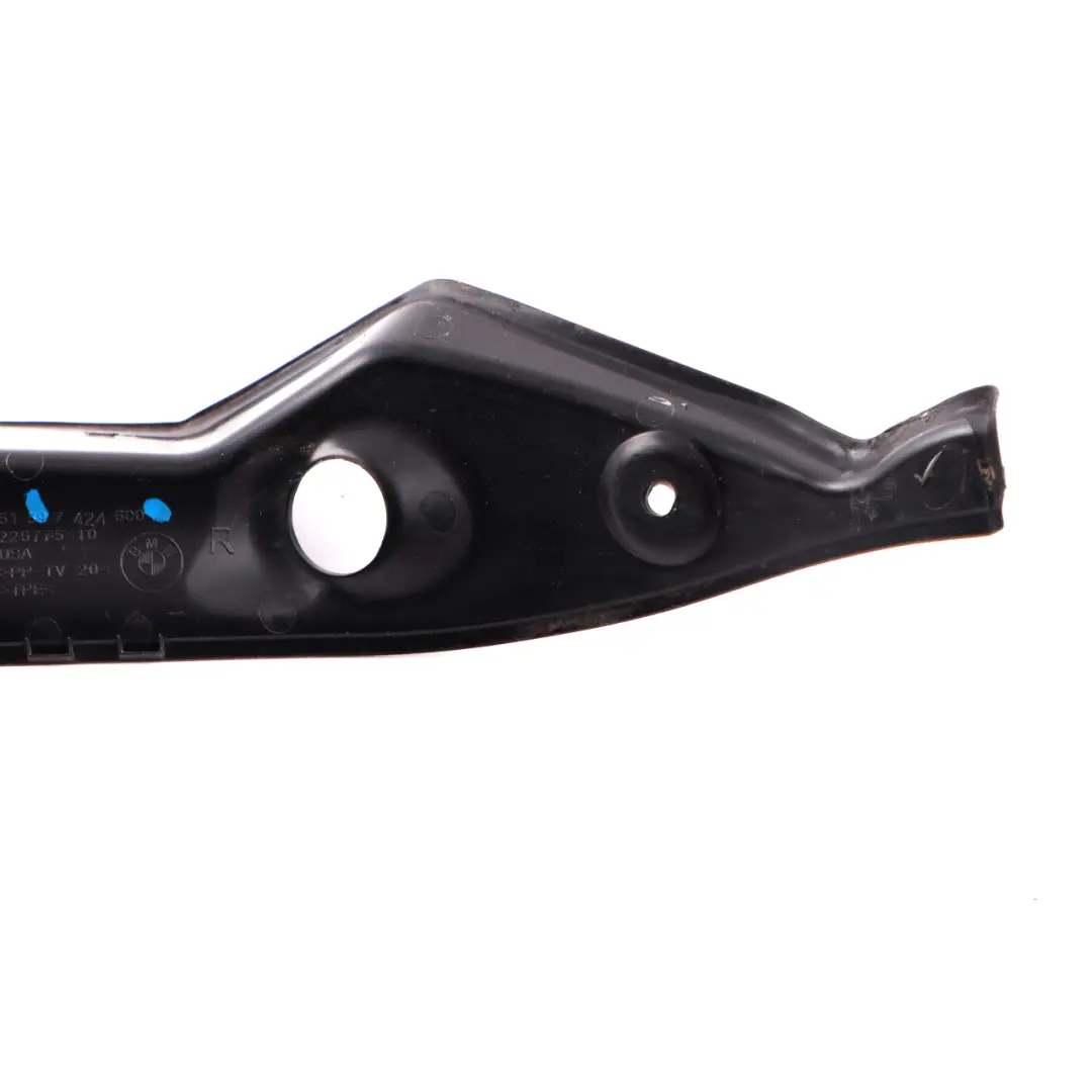 Boot Lid Drip Rail Trim Gutter Strip Rear Right O/S to BMW X3 G01 Tailgate with Part number 7424600 BMW X3 G01 Tailgate Boot Lid Drip Rail Trim Gutter Strip Rear Right O/S - SKU 7424600 - Part number 7424600