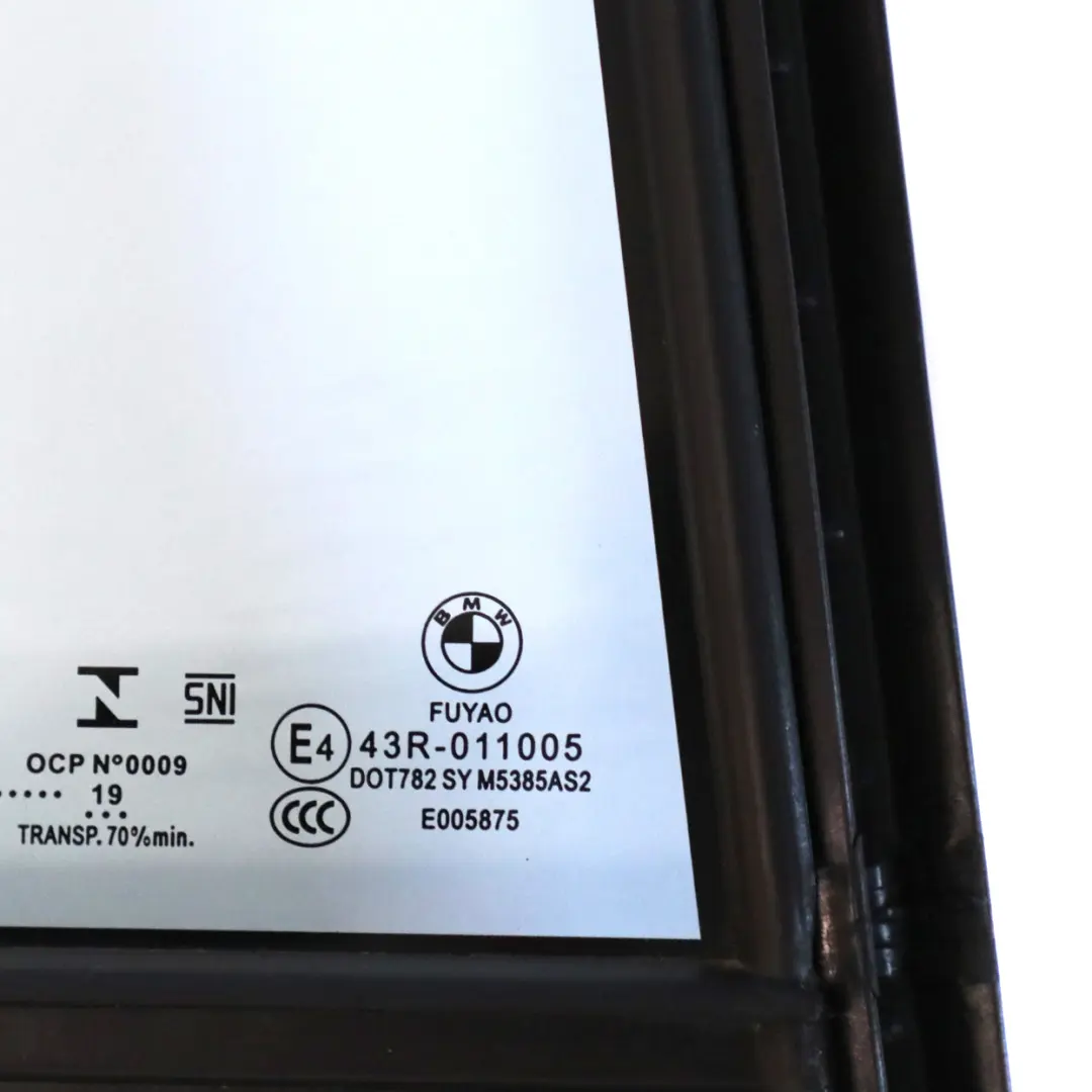 Fenster Viertel Glas Seite Festverglasung hinten rechts AS2 für BMW G20 mit Teilenummer 7425084 BMW G20 Fenster Viertel Glas Seite Festverglasung hinten rechts AS2 - SKU 7425084 - Teilenummer 7425084