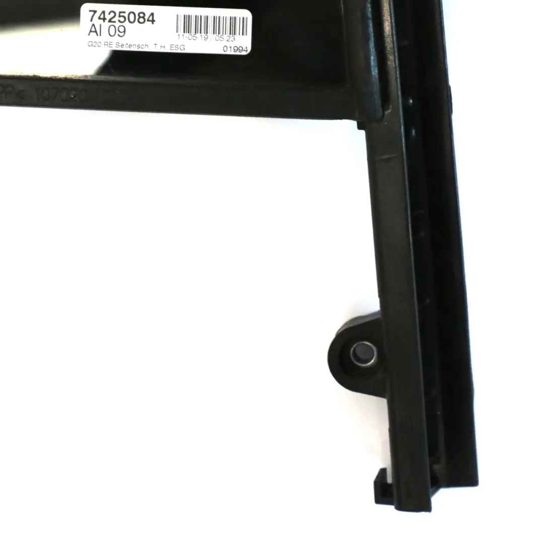 BMW G20 Ventana Cuarto Vidrio Acristalamiento Fijo Trasero Derecho AS2 - SKU 7425084 - Número de pieza 7425084