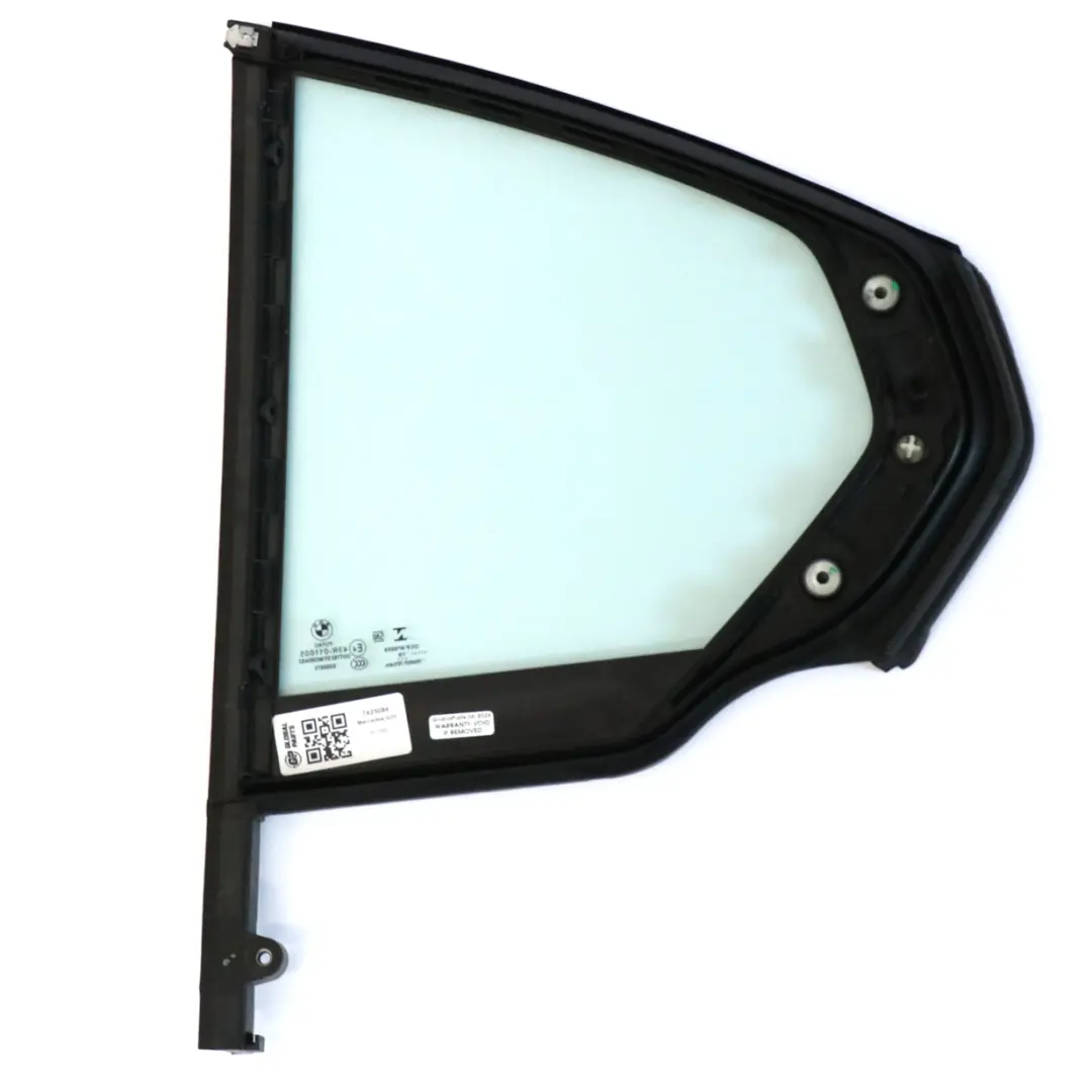Fenster Viertel Glas Seite Festverglasung hinten rechts AS2 für BMW G20 mit Teilenummer 7425084 BMW G20 Fenster Viertel Glas Seite Festverglasung hinten rechts AS2 - SKU 7425084 - Teilenummer 7425084