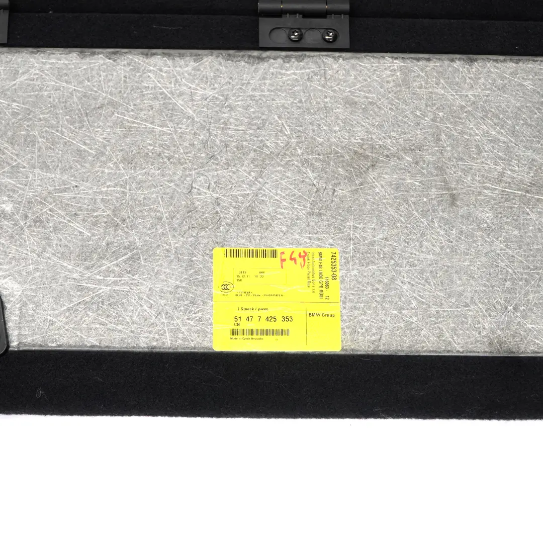  Pavimento del bagagliaio BMW X1 F48 Tappetino di moquette copertura - SKU 7425353 - Numero di parte 7425353