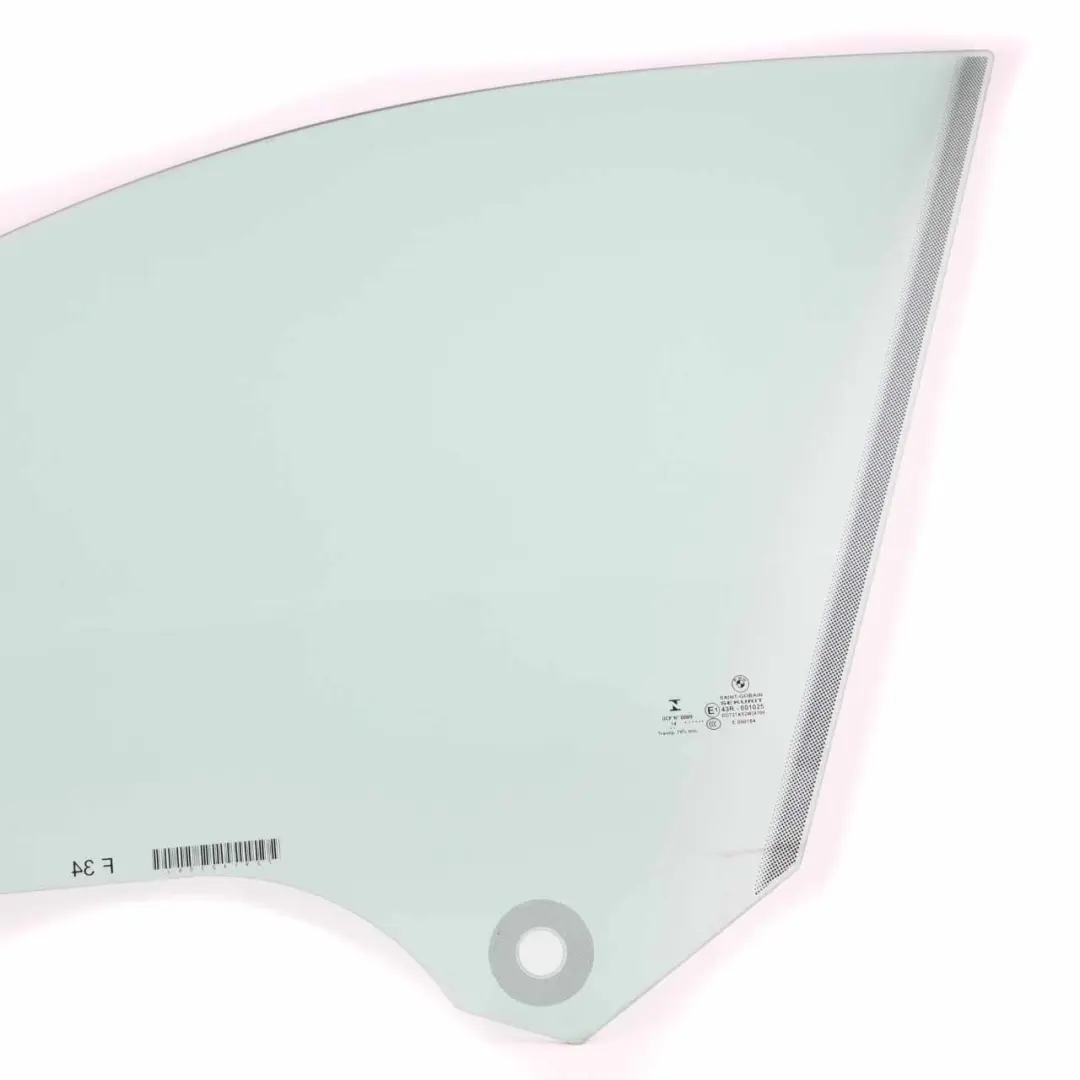 BMW F34 GT Ventana Lateral Puerta Delantera Izquierda Cristal AS2 - SKU 7425393 - Número de pieza 7425393