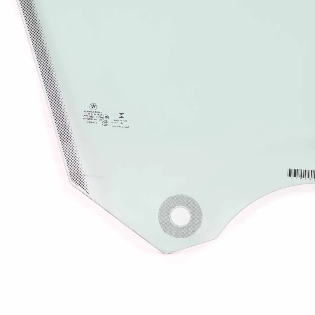 BMW F34 GT Finestrino Laterale Porta Anteriore Sinistra Vetro Vetri AS2 - SKU 7425393 - Numero di parte 7425393