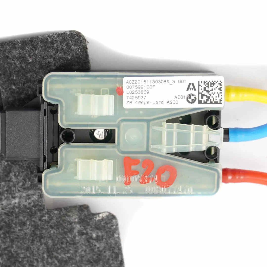 BMW F22 F23 Front Sport Seat Lordosis Pad Lumbar Support Pump - SKU 7425927 - Part number 7425927