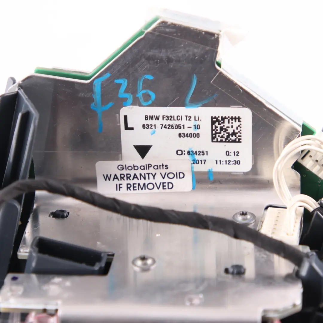  Feu Arrière BMW F32 F36 F33 LCI Lumière dans couvercle coffre hayon - SKU 7426051 - Numéro de pièce 7426051